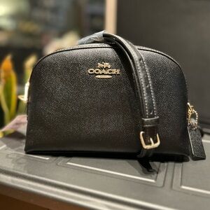 COACH Leather Madi Crossbody Bag In Black, NWT $328